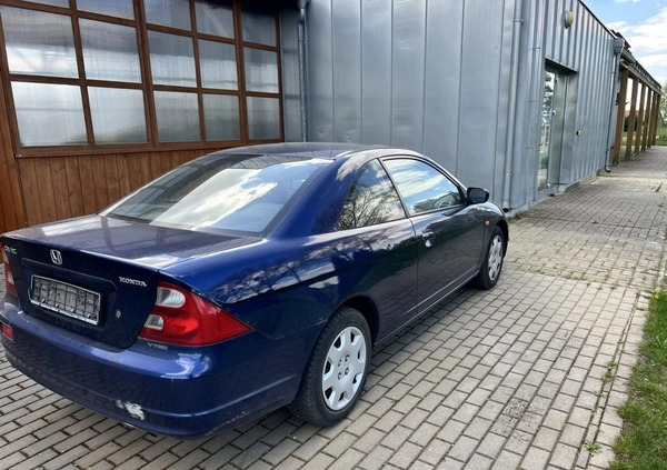 Honda Civic cena 3400 przebieg: 250000, rok produkcji 2001 z Krotoszyn małe 326